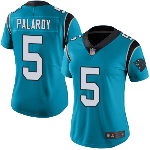 Carolina Panthers Limited Blue Women Michael Palardy Jersey NFL Football #5 Rush Vapor Untouchable->youth nfl jersey->Youth Jersey